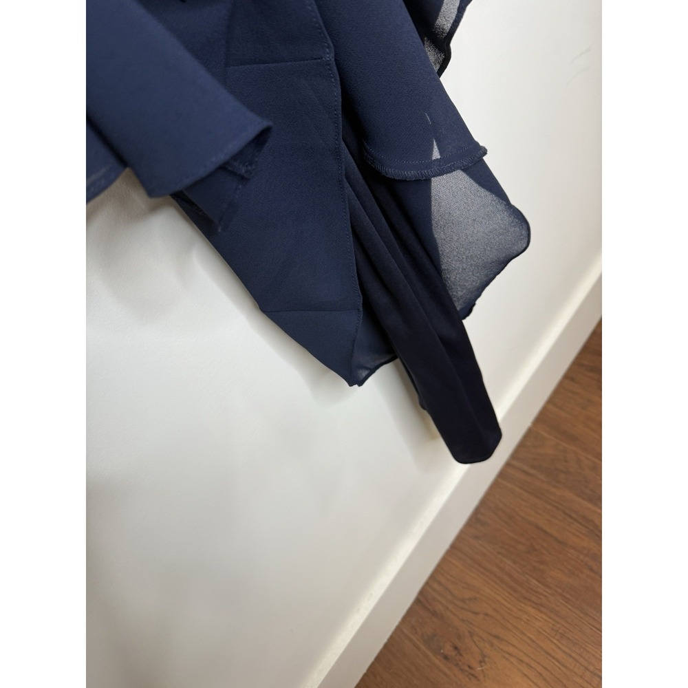 R&M Richards Navy Maxi Dress with Embellishments - Picture 7 of 12